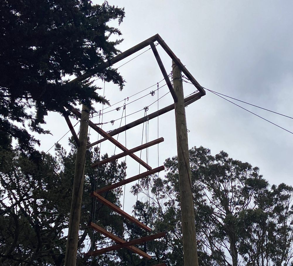 OBCA Ropes Course in San Francisco Outward Bound California